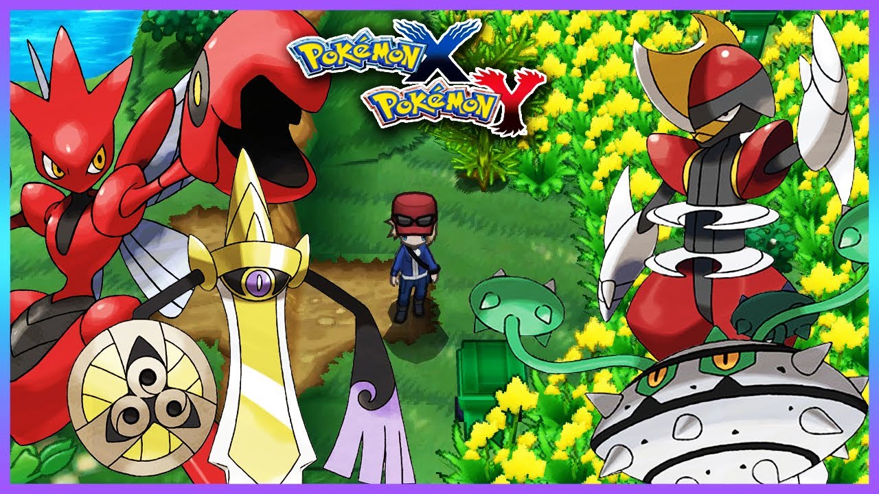 Pokemon X & Y - How to Get Scizor,Ferrothorn,Bisharp & Aegislash