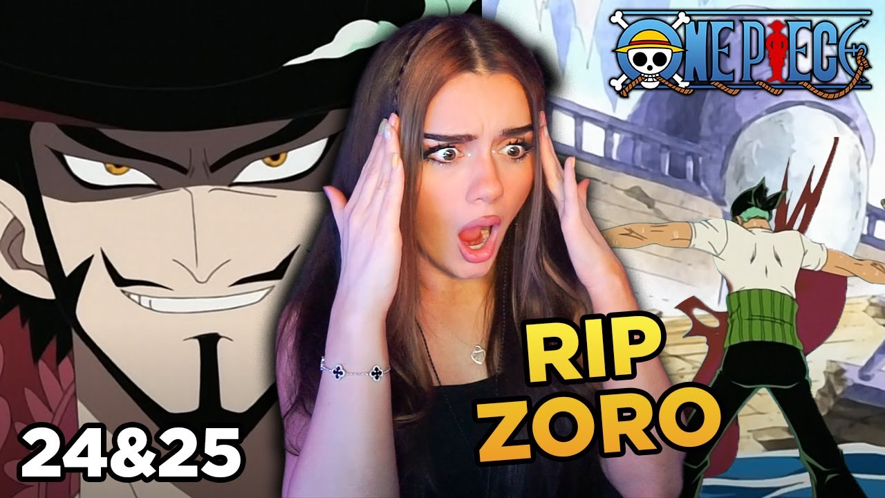 ZORO vs. MIHAWK!!! | ONE PIECE | Episode 24-25 Reaction