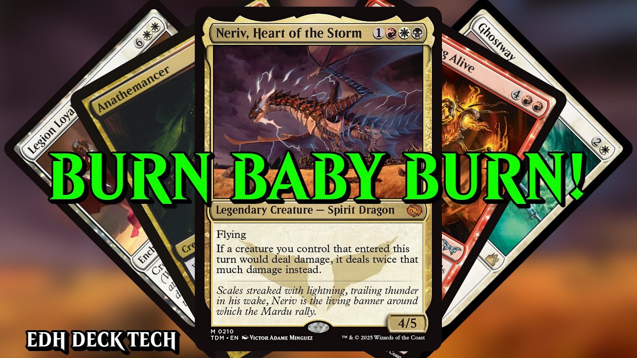 Neriv, колода командира Heart of the Storm | Технология колоды MTG EDH | ГОРИ, ДЕТКА, ГОРИ!