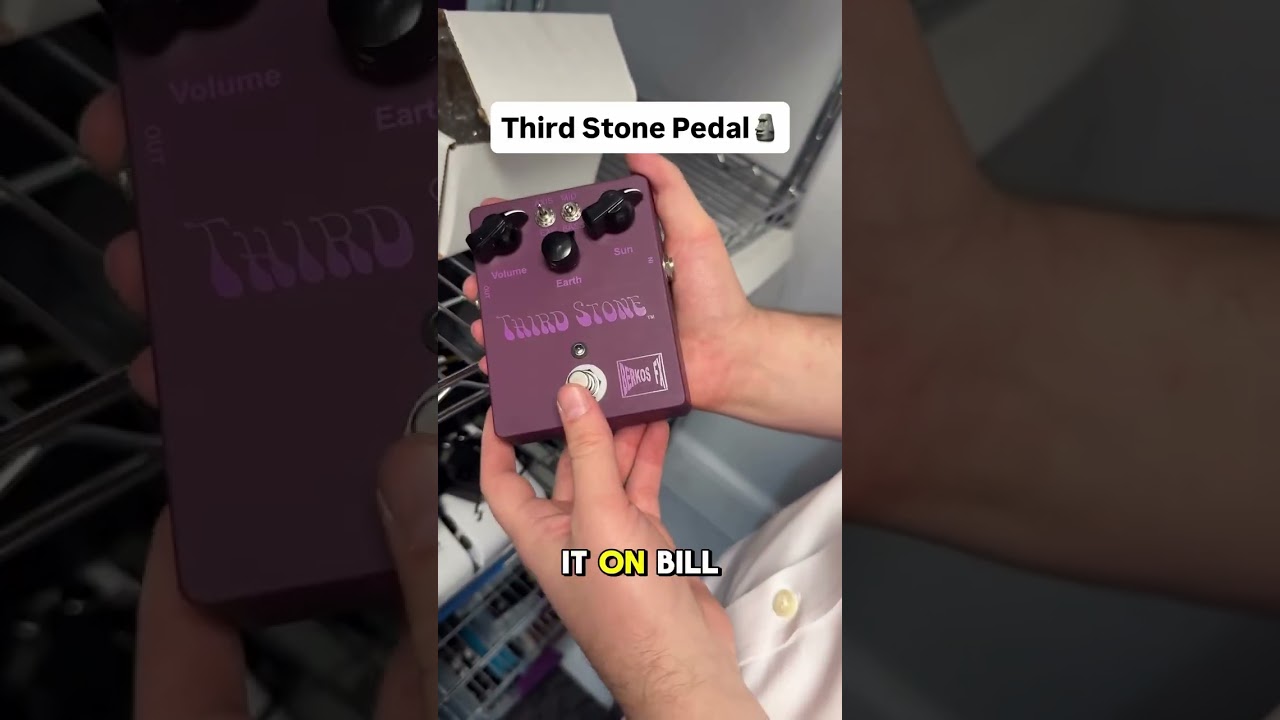 Check out this Berkos FX Third Stone pedal! . . . 