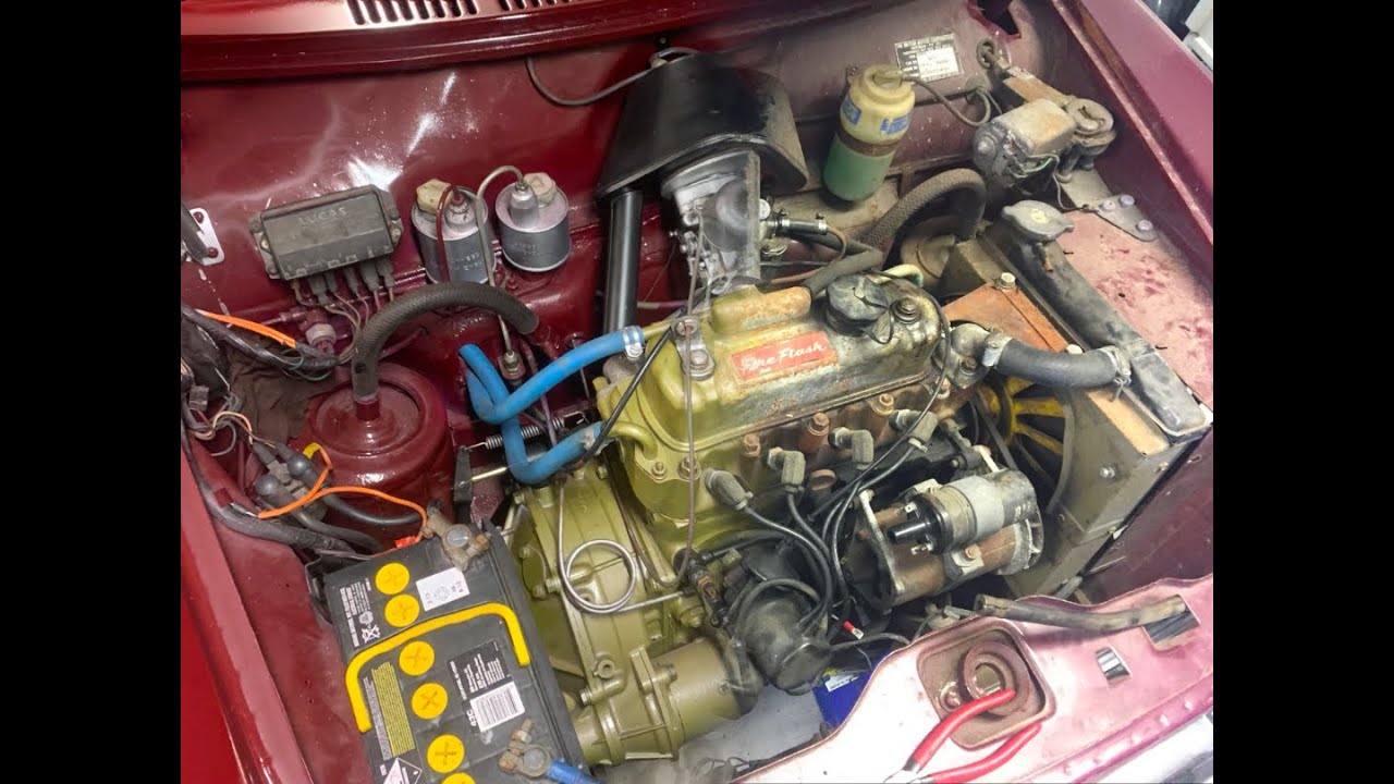 Morris 1100 Engine Transformation.  ROB'S WORKSHOP