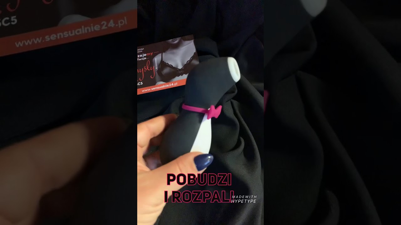 Masażer powietrzny Satisfyer Pro Penguin na żywo