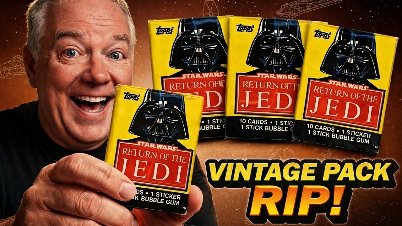 Vintage Rip – Round 2! 1983 Topps Star Wars: Return of the Jedi Series 1