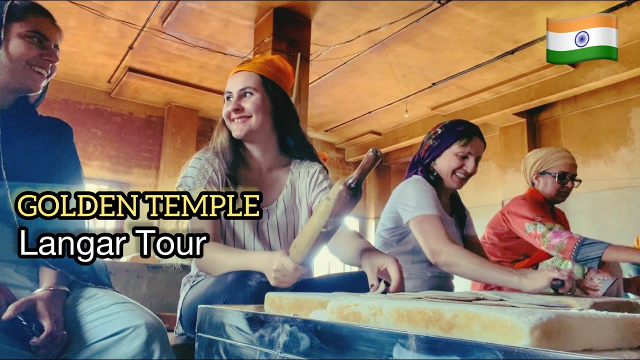 Altın Tapınak Amritsar | Golden temple & kitchen | I made roti 🫓 | Amritsar, hindistan, langar tour