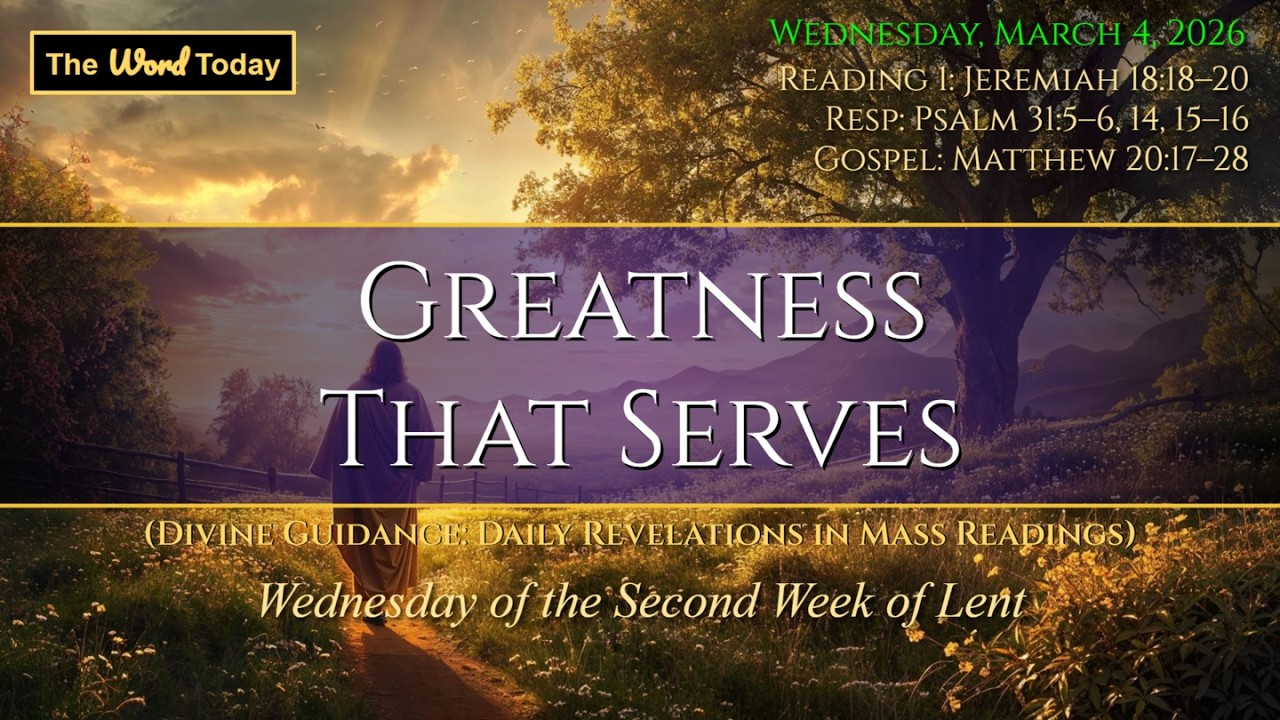 Greatness That Serves | Divine Guidance - Wednesday, March 4, 2026
