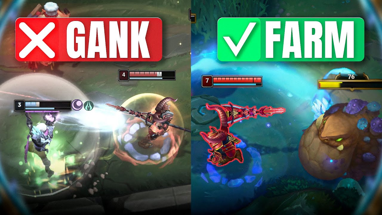 Arrêtez de GANKER ! L'erreur qui vous fait PERDRE vos GAMES (Vidéo éducative)