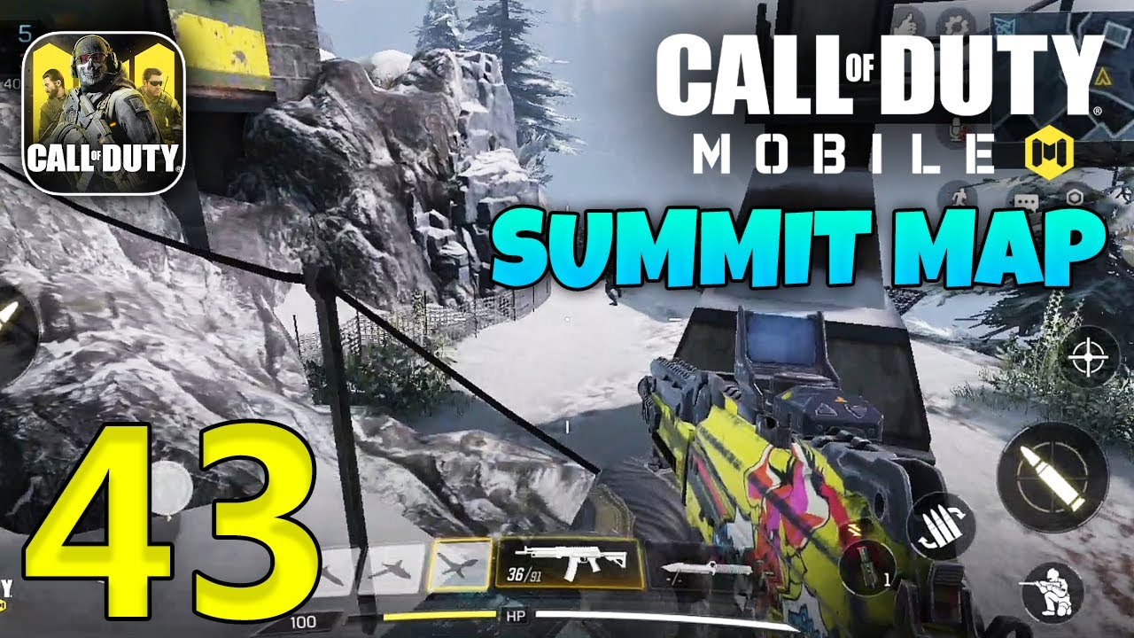 Call Of Duty Mobile New Summit Map Gameplay