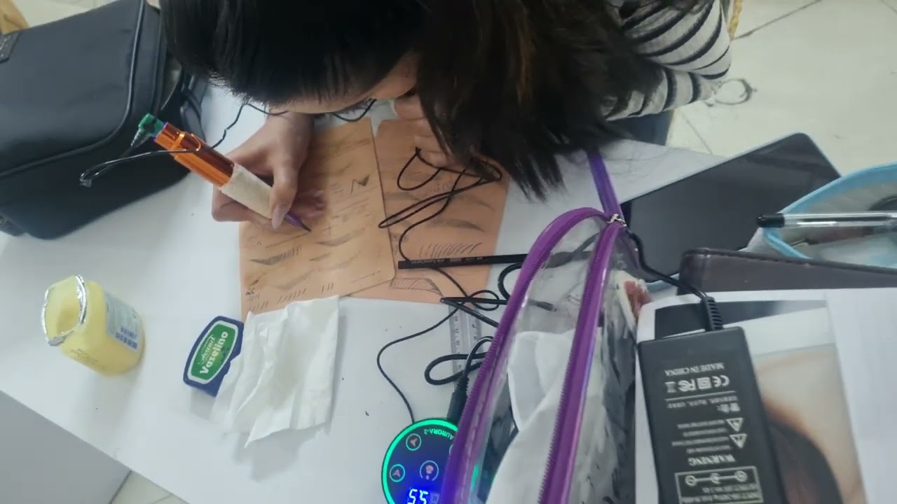 کار با دستگاه.میکروپیگمنتیشن