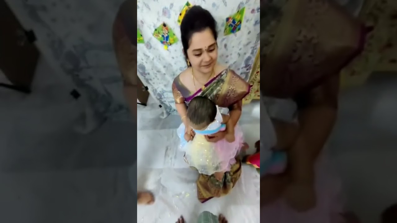 Sayusha Papa 1st Bhogi Pallu 