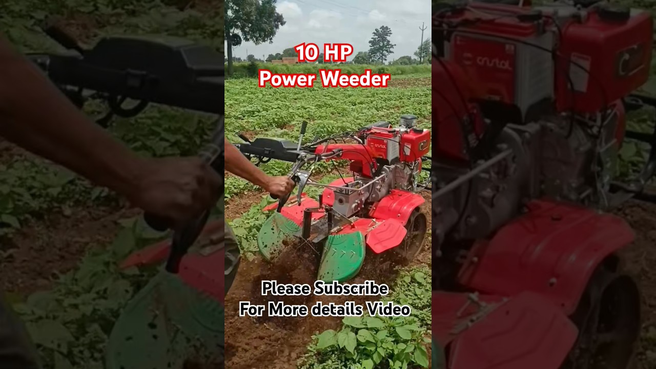10hp power weeder | back rotary power weeder #powerweeder #farming #shorts #viral #viralvideo