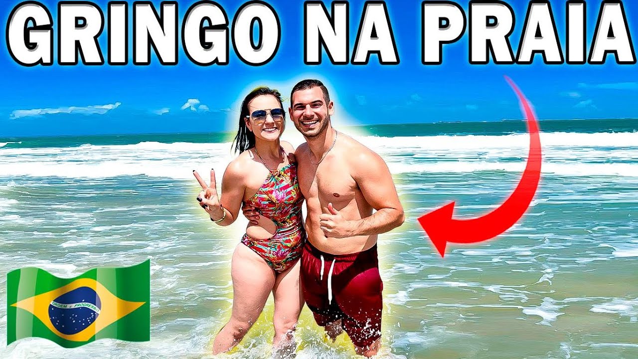 🇧🇷 A PRIMEIRA IMPRESSÃO DO GRINGO DA PRAIA BRASILEIRA! (SÃO LUÍS MARANHAO)