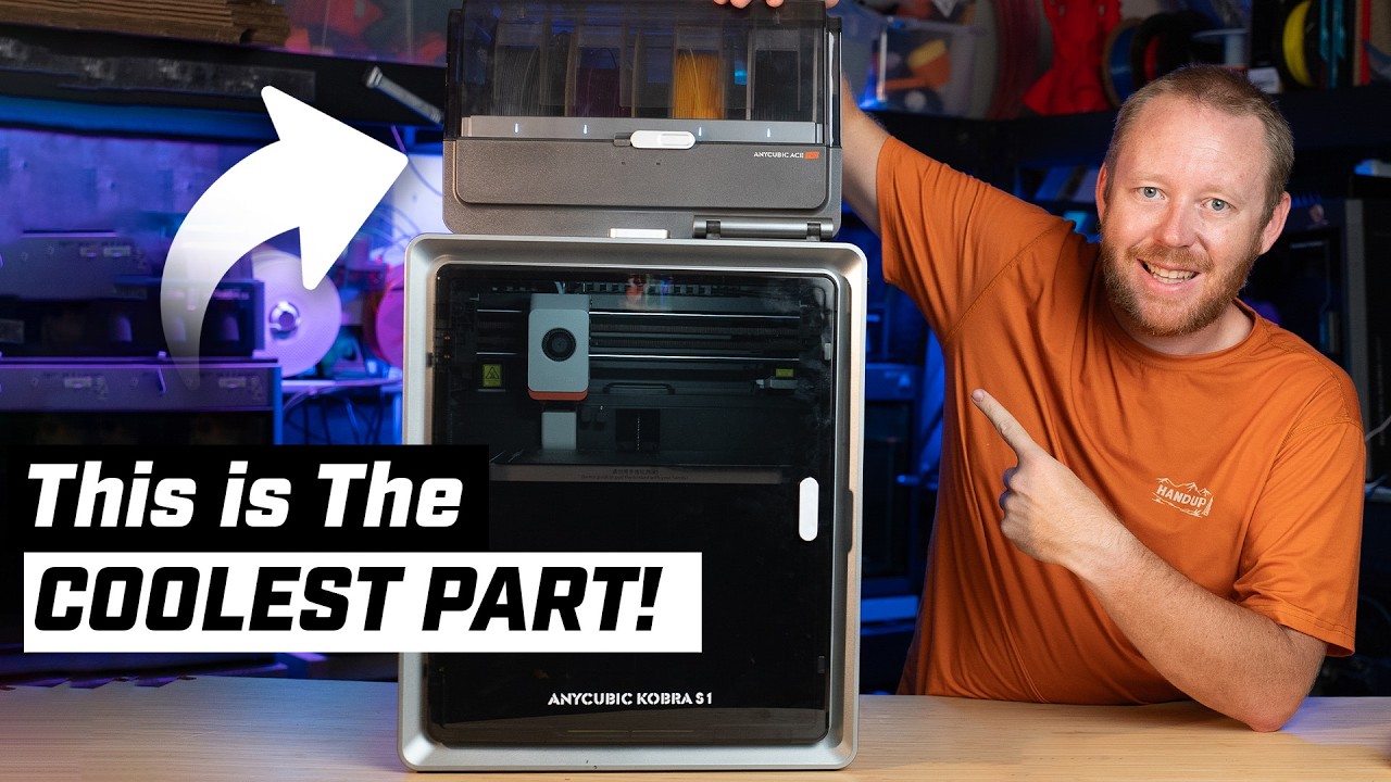 The Anycubic Kobra S1 Combo Has Something Bambu Doesn’t