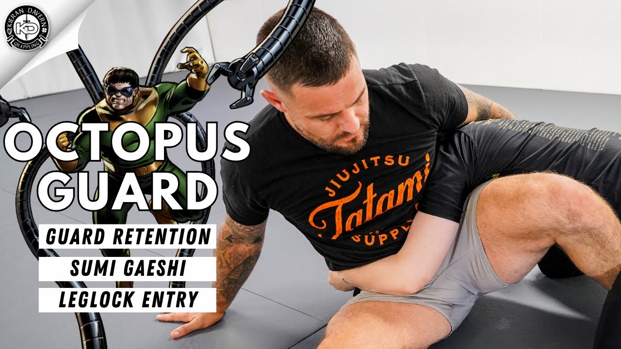 Using Octopus Guard to Counter the Body Lock Pass | Sumi Gaeshi | Leg Lock Entry