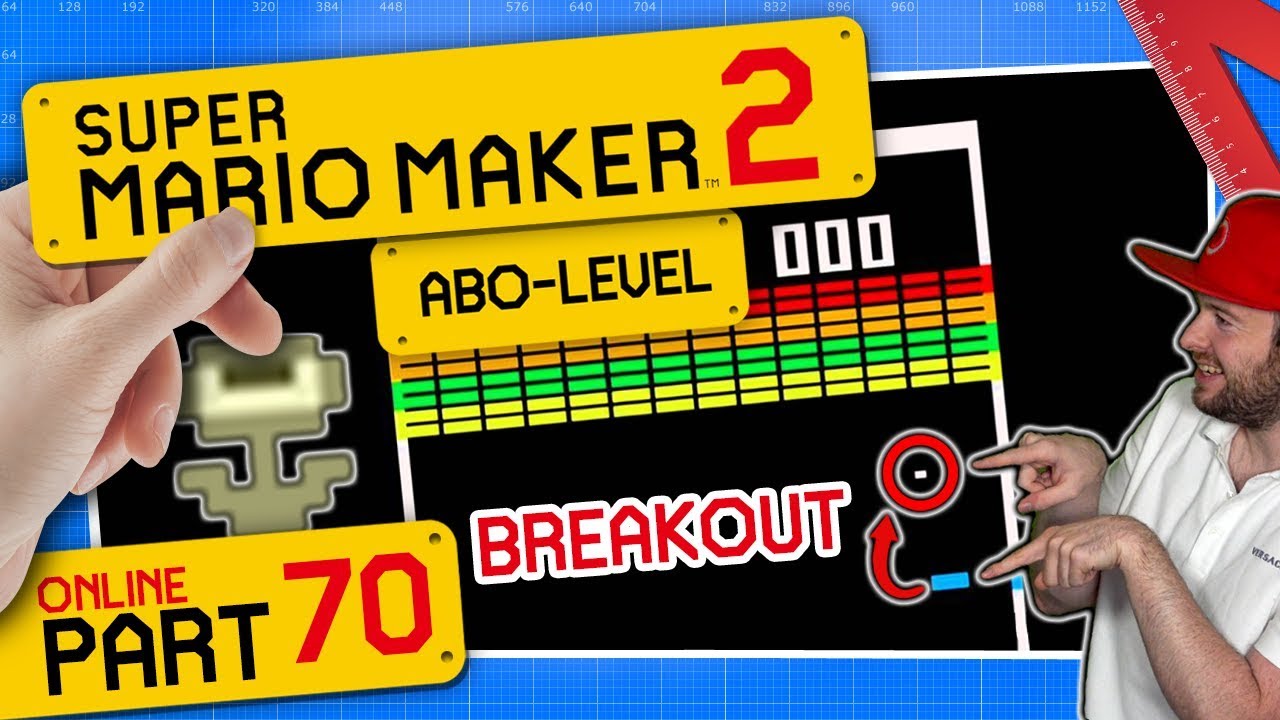 SUPER MARIO MAKER 2 ONLINE 👷 #70: Atari Breakout & The Lost Desert Tower