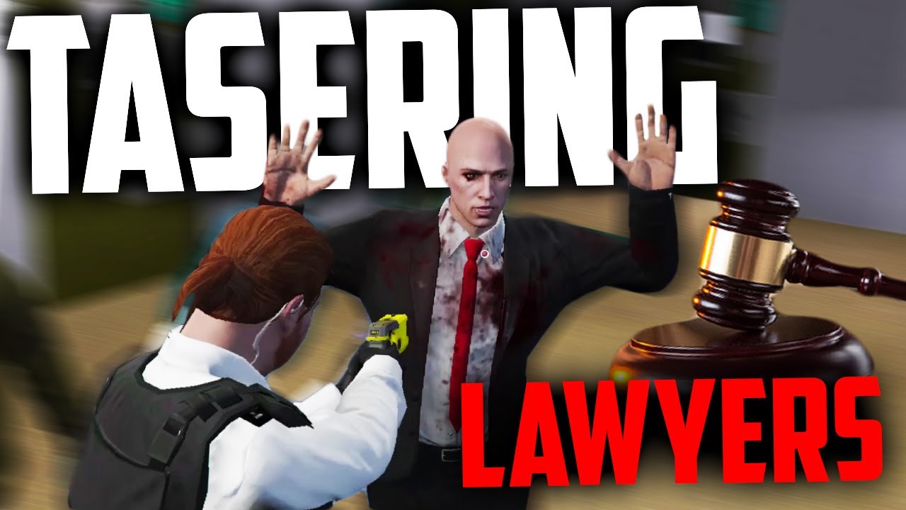 ARRESTING PEOPLE then TASERING THE LAWYERS (GTA RP)
