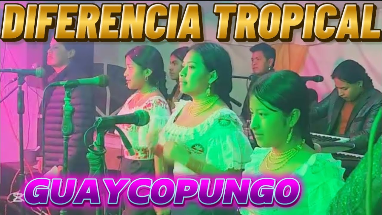 DIFERENCIA TROPICAL EN MATRIMONIO GUAYCOPUNGO 2025