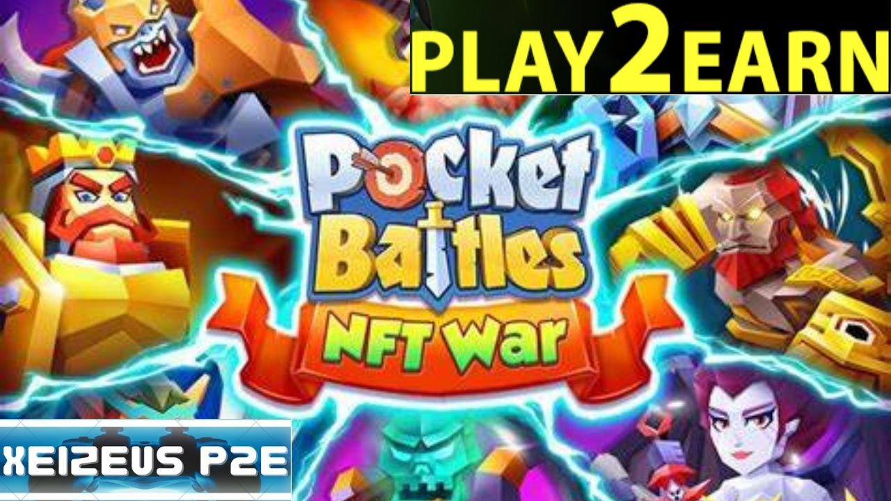 Pocket Battles: NFT War ( PLAY2EARN) GAMEPLAY!