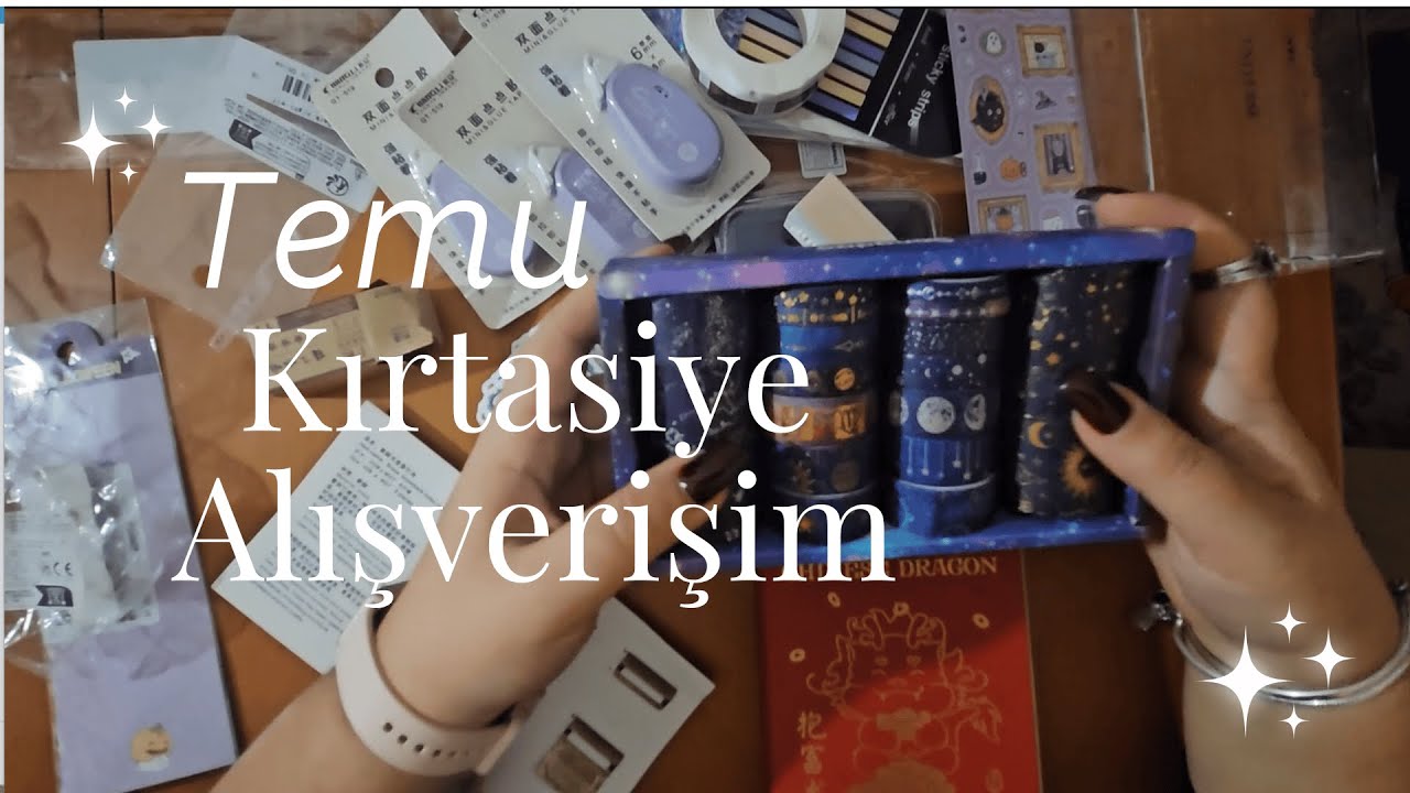 Temu  Kırtasiye Alışverişim | Kitap Okuma Alet Edavatı mı?