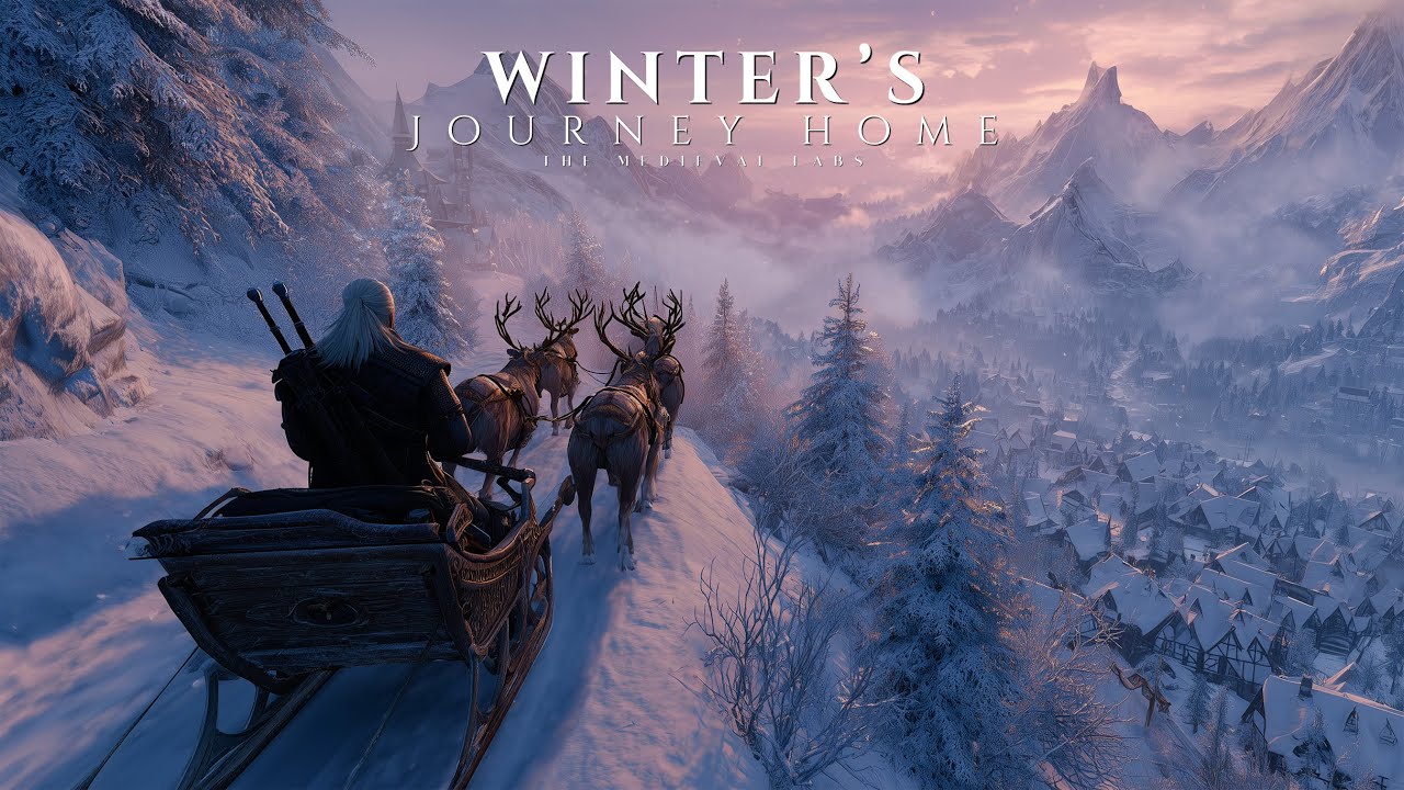 Winter's Journey Home | Medieval Music for Focus & Relaxation