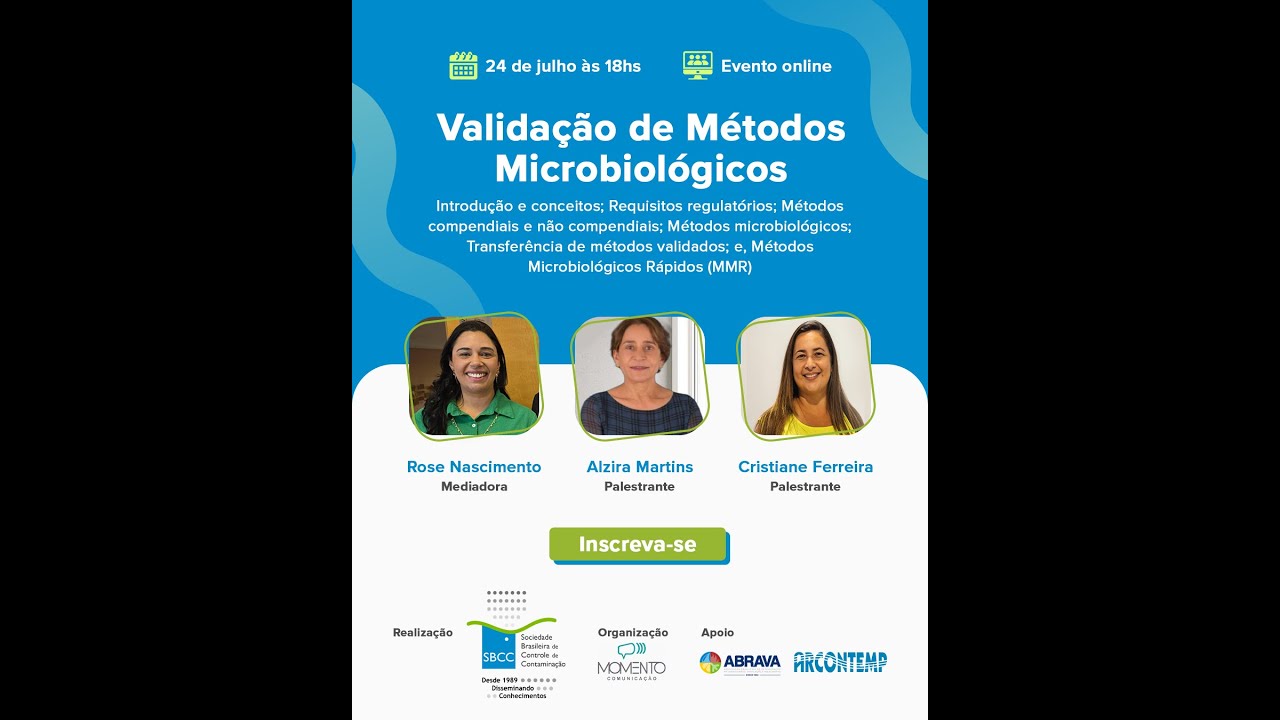 Valida&ccedil;&atilde;o de M&eacute;todos Microbiol&oacute;gicos