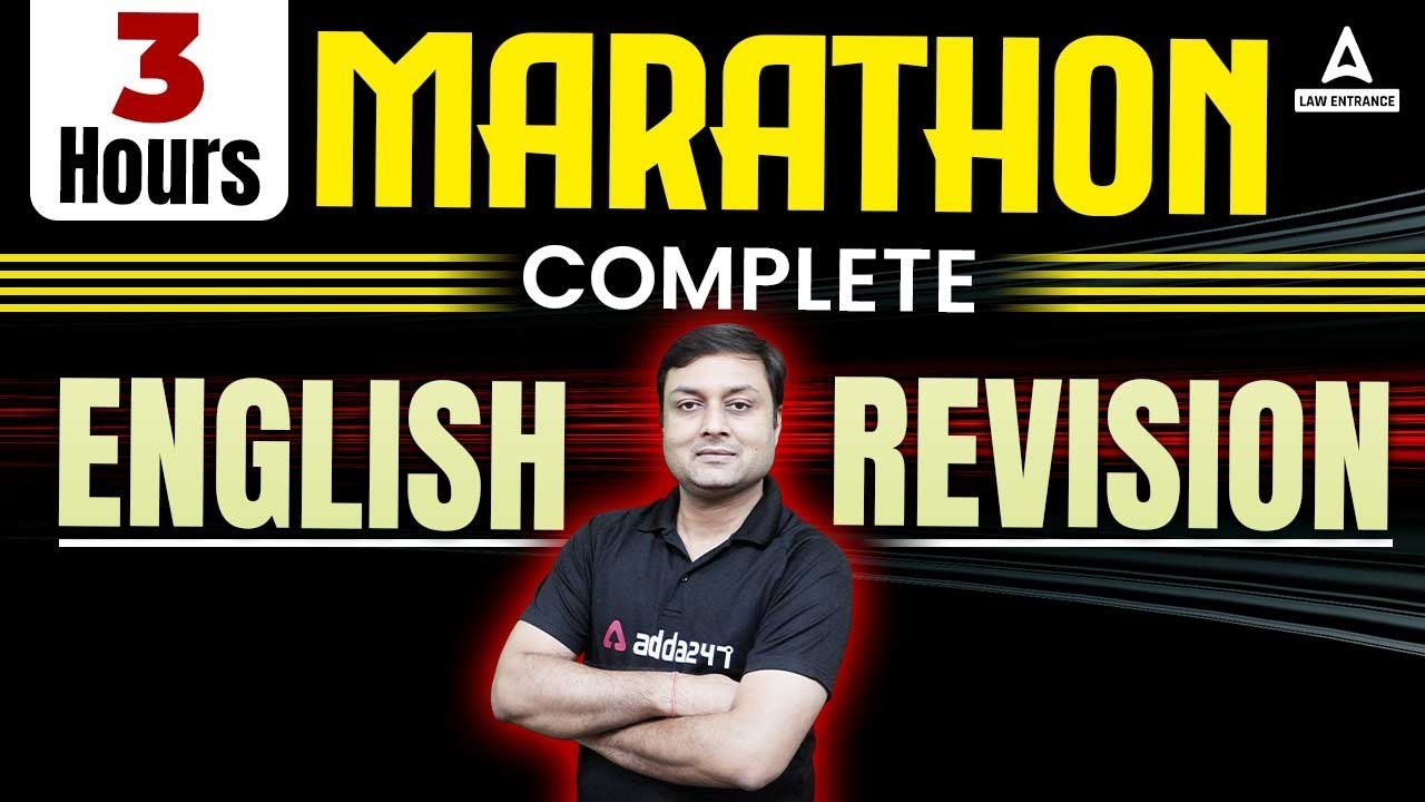 CLAT 2024 | Complete Revision of English Language | CLAT PREPARATION 2024