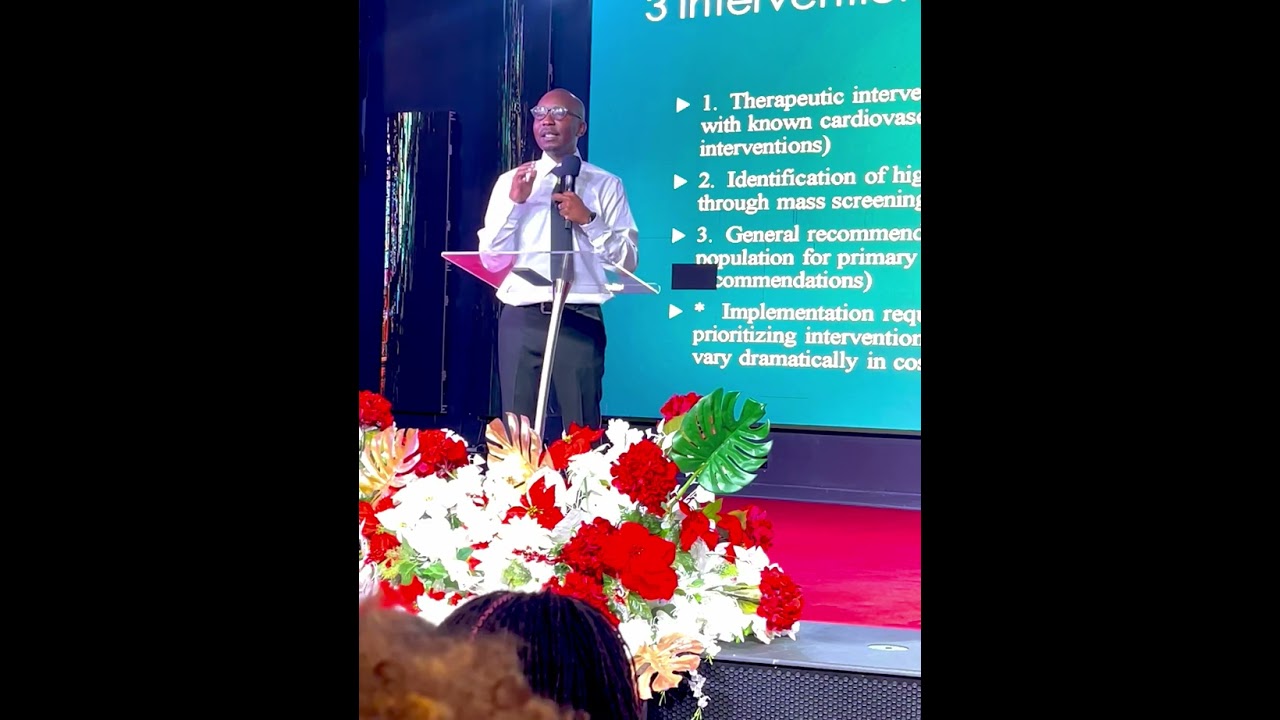 “Keep your heart “ with “Dr. Andrew Mwangi”. God bless you all.
