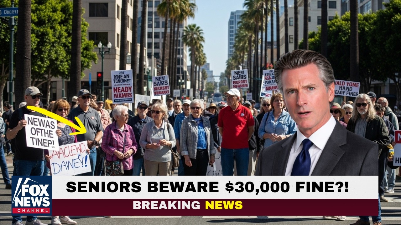 Warning for Seniors: 10 New California Laws in 2026 That Could Lead to $30,000 Fines