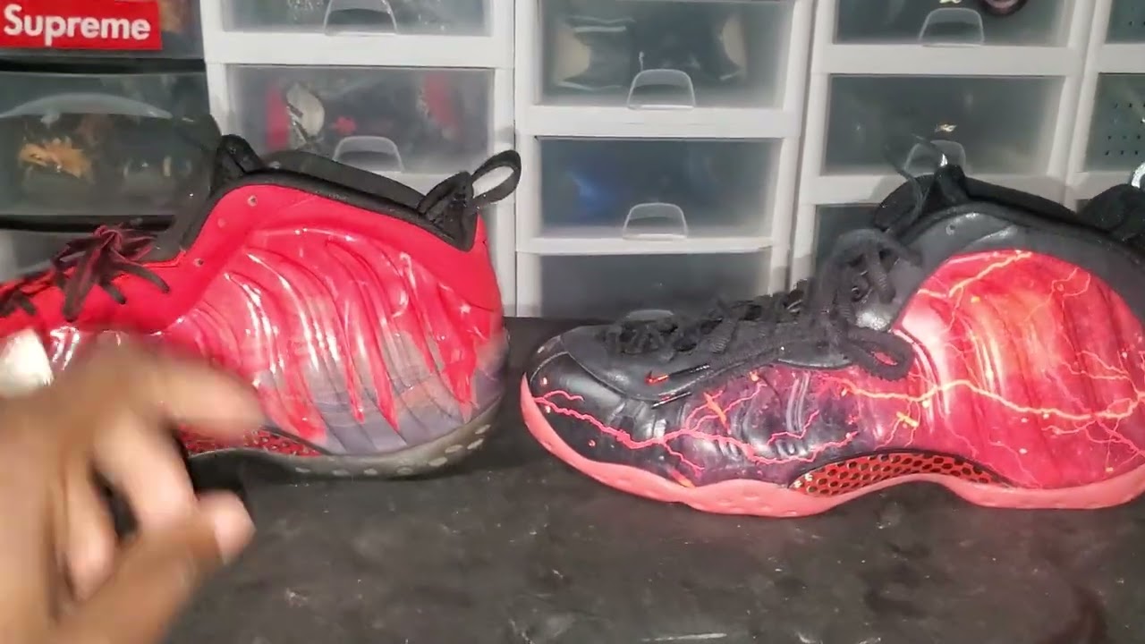 Stranger things X Foamposite review 