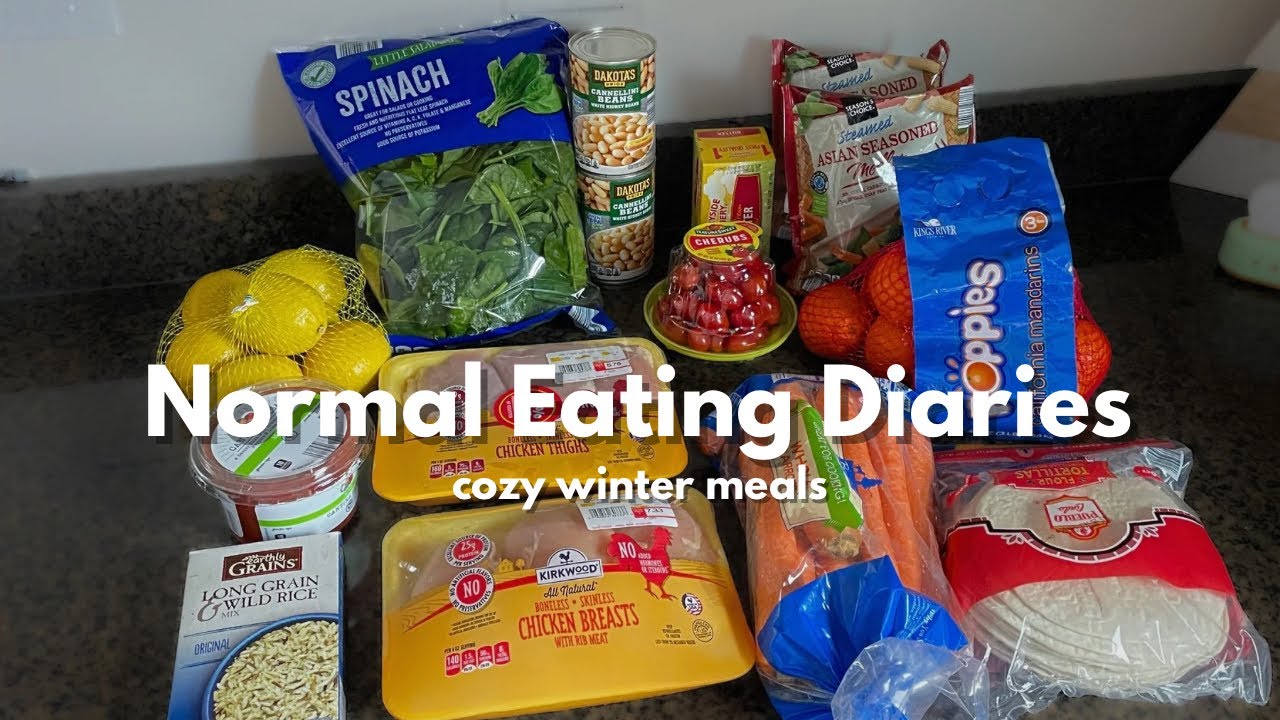 What “Normal Eating” Looks Like | Cozy Winter Grocery Haul & Meal Plan