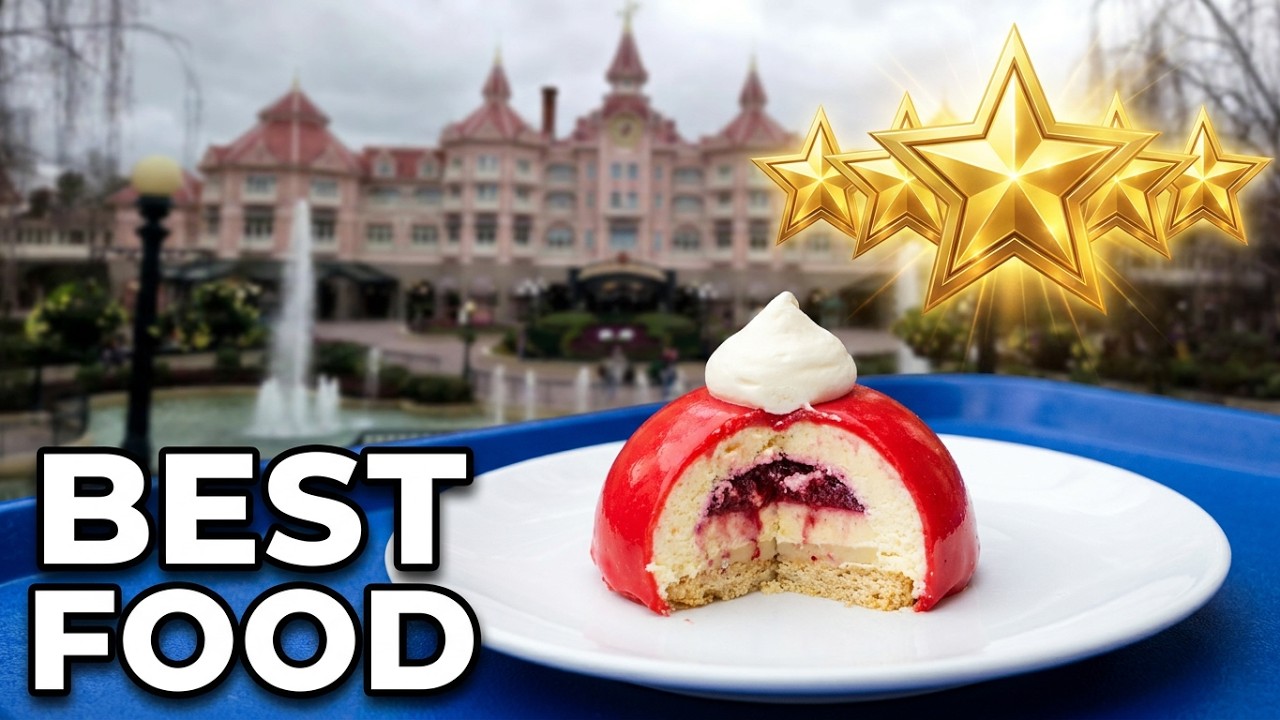 Everything I Ate at Disneyland Paris (February 2026) - Watch till the end!