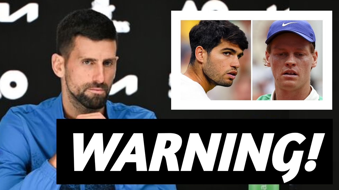 YOU’RE WARNED! Djokovic Sends A TERRIFYING MESSAGE to Sinner and Alcaraz – The GOAT Isn't Done Yet.
