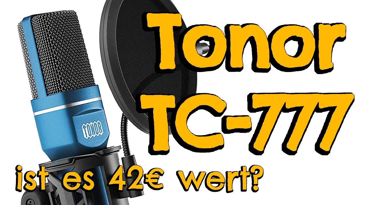 Tonor TC-777 Mikrofon Test Review Soundcheck Klangbeispiele TechBoss Deutsch 2020