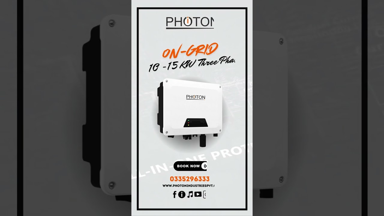 Photon Inverter 10-15 KW Three Phase On-Grid