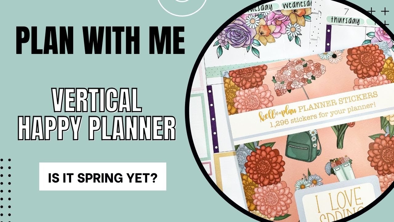 Plan With Me | Classic Happy Planner