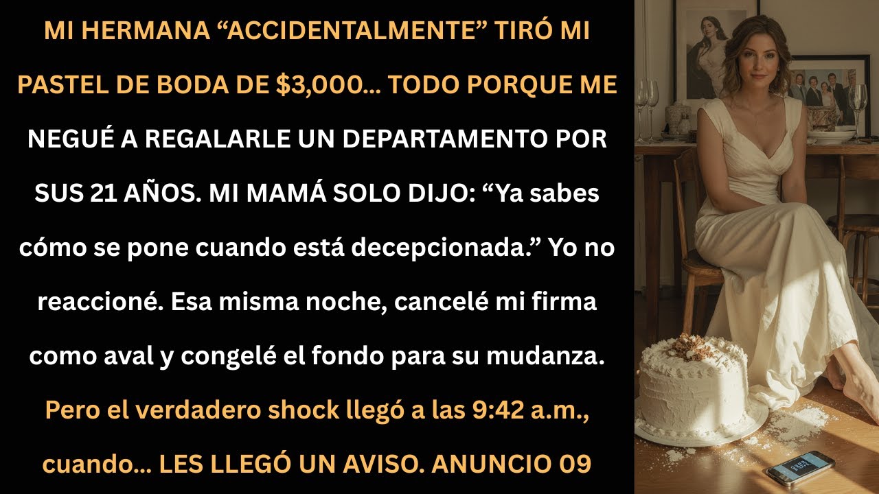Mi hermana arruinó mi boda por un capricho… pero al día siguiente, recibió un aviso.