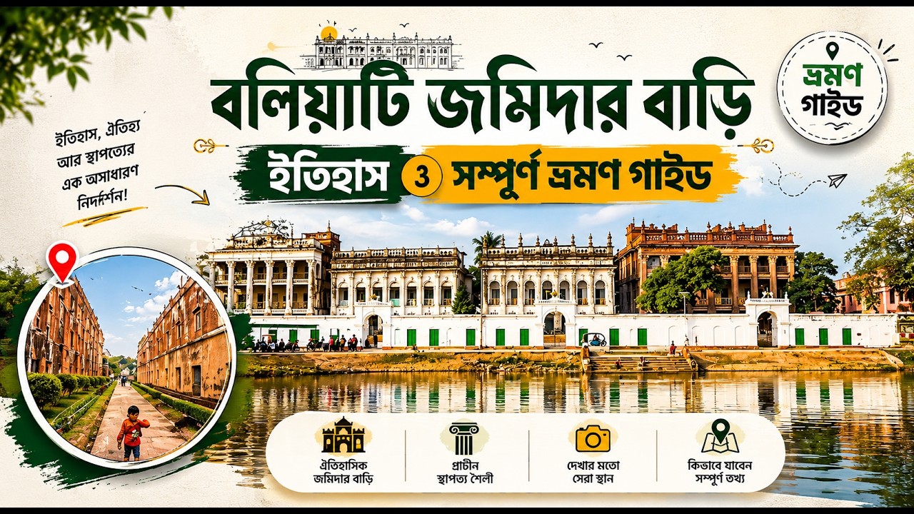 বালিয়াটি জমিদার বাড়ি, মানিকগঞ্জ | ২০০ বছরের ইতিহাস ও সম্পূর্ণ ভ্রমণ গাইড |  Baliati Jomidar Bari