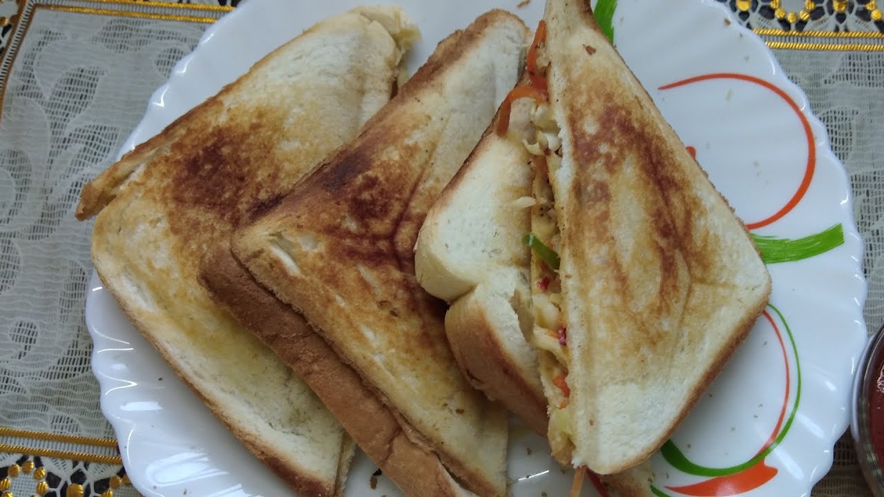 Chicken And Vegetable Mayo Sandwich | Chicken Sandwich Ramzan Special Recipe | Ghare's kitchen