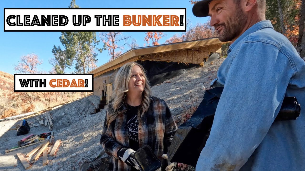 #633 - Underground Bunker Is Ready For Winter, Tractor Hydraulics Contaminated, First Snow!