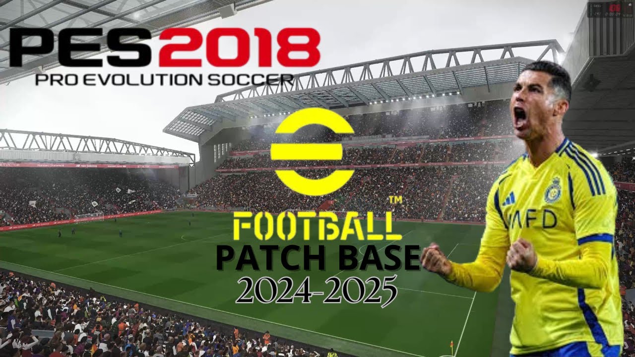 😱 ACTUALIZACION DEFINITIVA PES 2018 A 2025! 😱 PATCH BASE PART 1