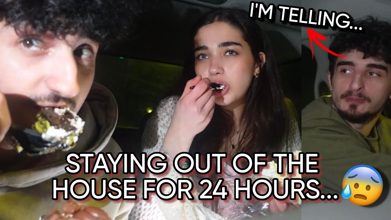 WE WERE OUT ALL DAY..MOM IS MAD AND GOT CAUGHT!!
