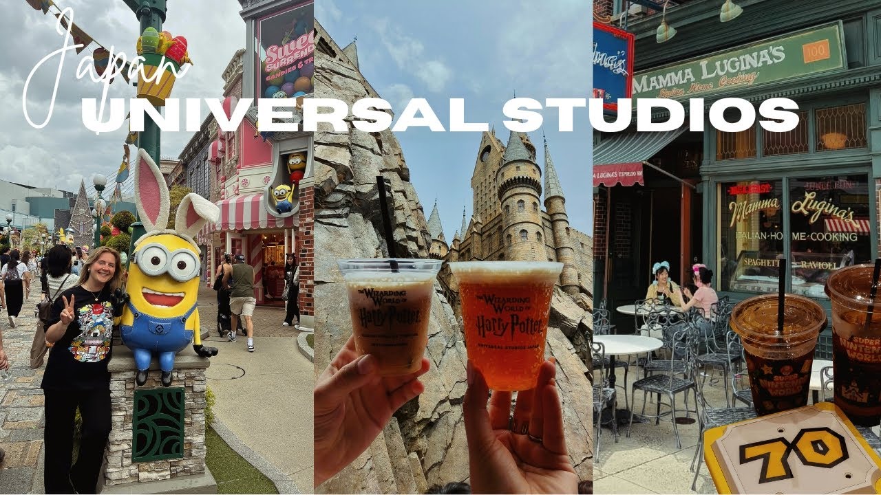 VLOG 5. My First Visit to Universal Studios Japan 🎡 Honest Reactions, Tips & Best Rides