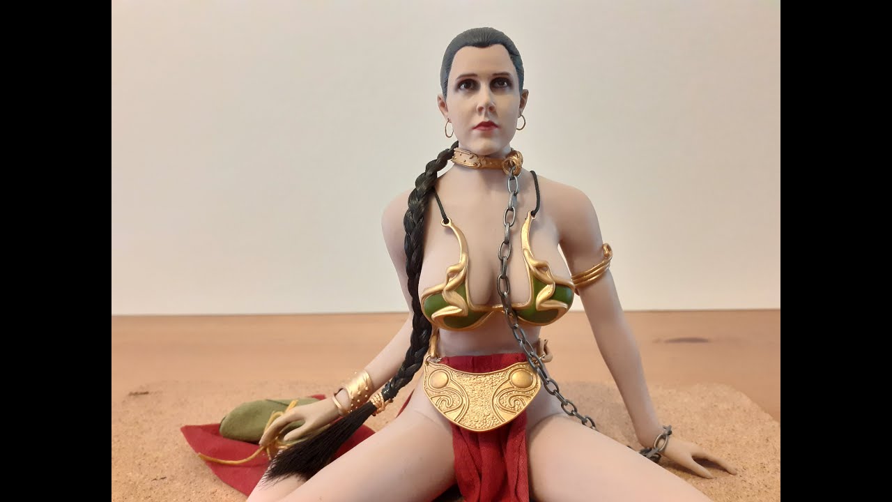 slave Leia 1/6 figure by Mr Toys with new custom head
