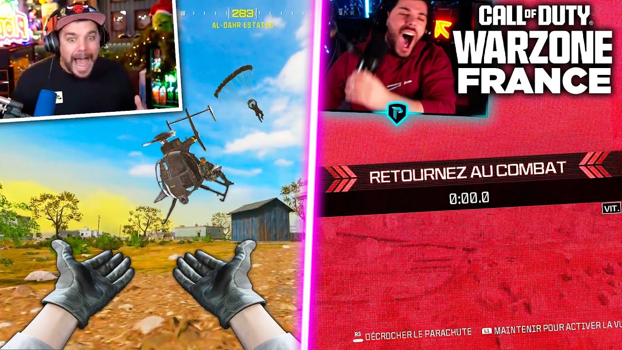 Les PIRES FAILS WARZONE des STREAMERS FR ! 😂😭 (JANVIER 2024)