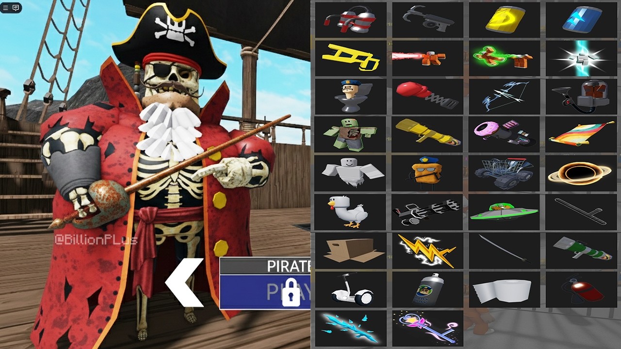 All Items Unlocked PIRATE BARRY'S PRISON RUN OBBY HARD MODE - Roblox Update All Morphs Full Gameplay