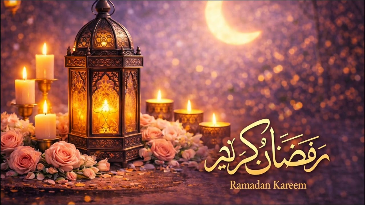 👉 Ramadan Kareem 🌙 2 Hours Calm Ambience | صورة رمضانية هادئة