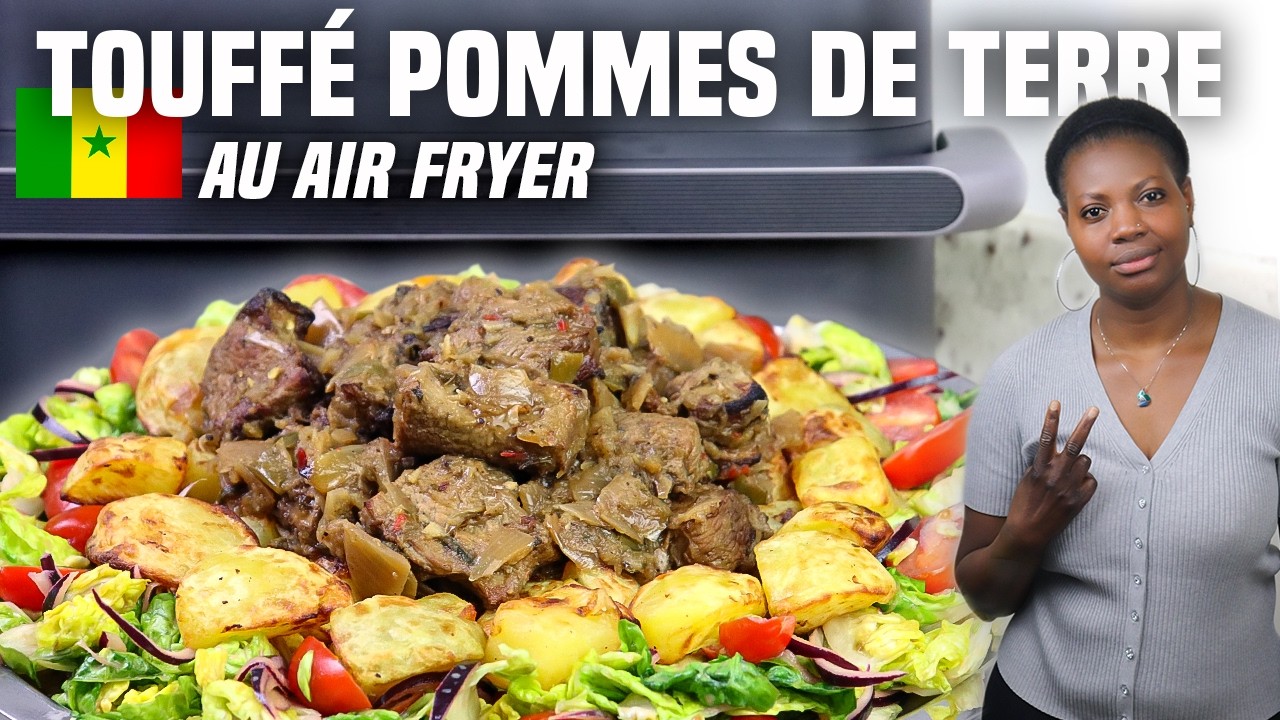 TOUFFÉ aux POMMES DE TERRE 🇸🇳 au AIRFRYER [CUISINE SÉNÉGALAISE]