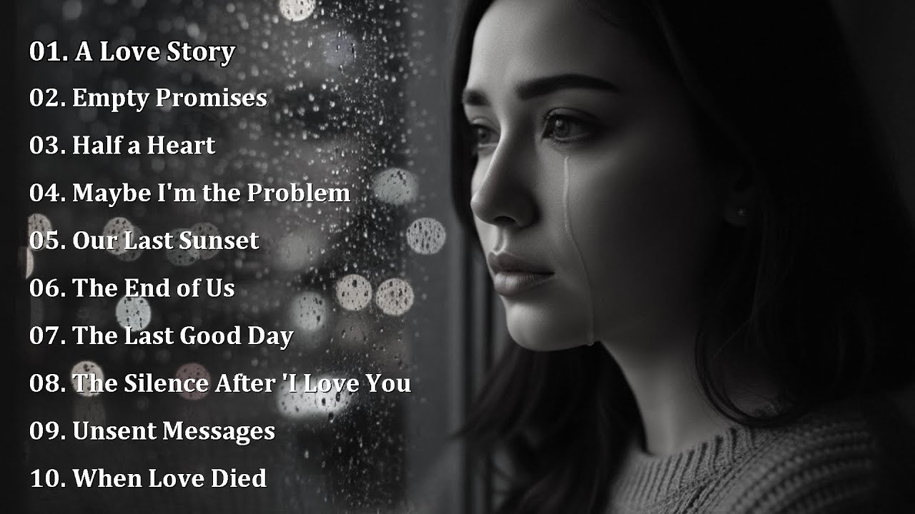 Broken heart nights 💔 | sad songs for broken heart top music 2026 |