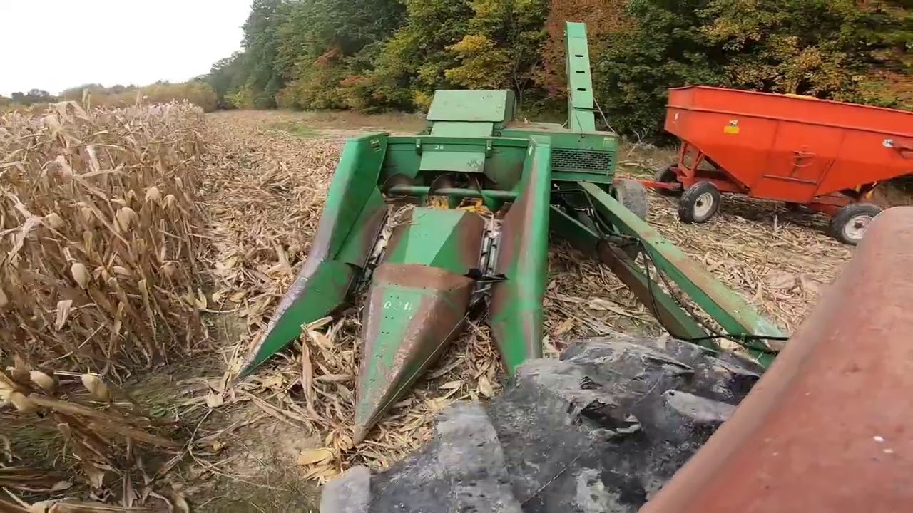 Corn Picker Eats Camera on First Harvest Day