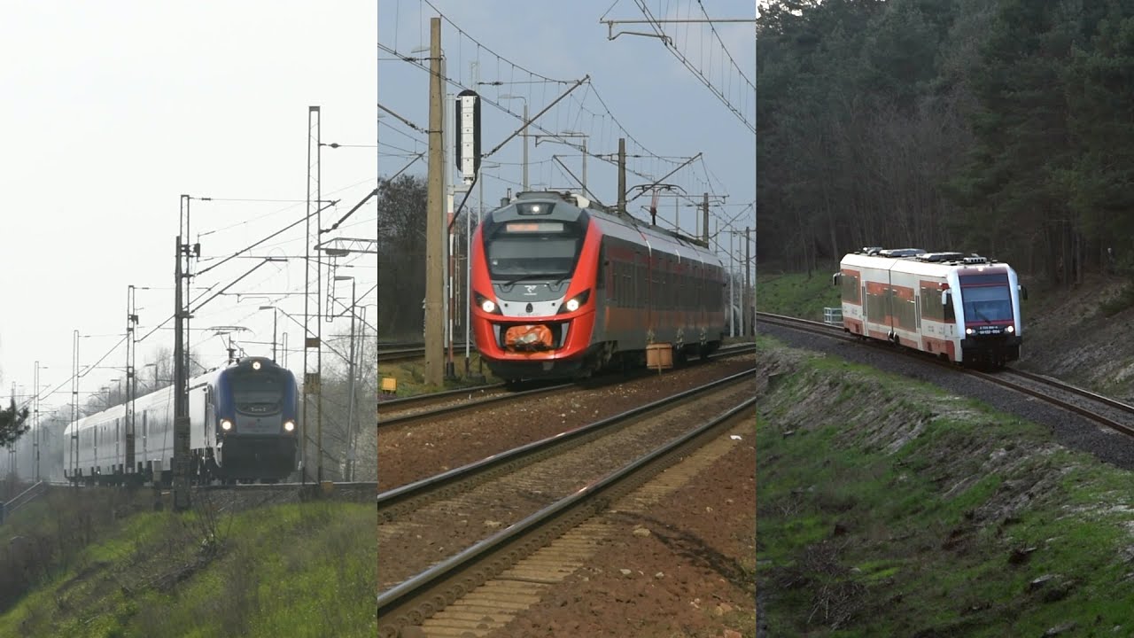 EU160-023, ED78-022 in Poznań Górczyn and SA132-004 in Komorniki 2021.04.18