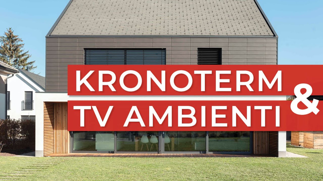 Kronoterm & TV Ambienti - kako se lotiti ogrevanja velike družinske hiše?